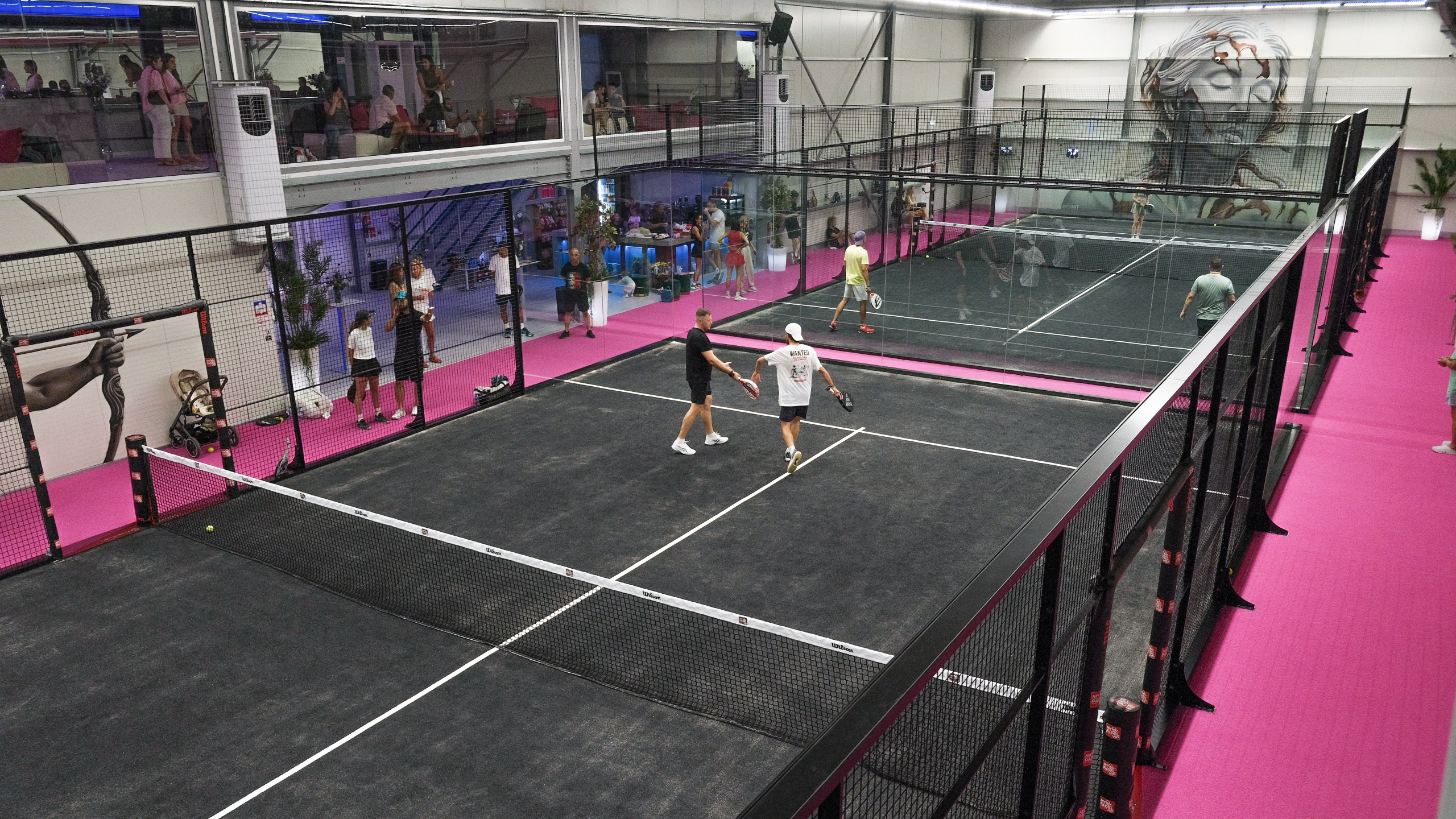 The Only Truly Air-Conditioned Padel Courts in Limassol